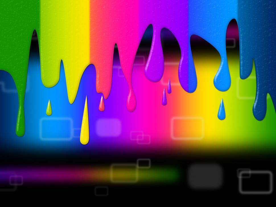 Free Image of Copyspace Spectrum Indicates Color Swatch And Colour 