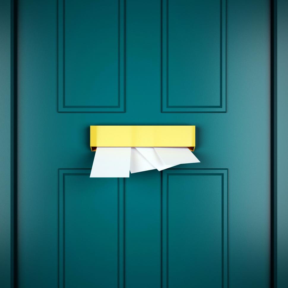 Free Image of Letters Mail Shows Post Sent And Envelope 