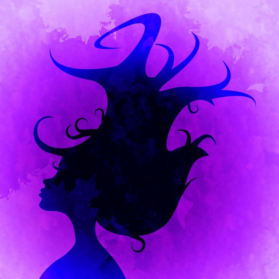 Free Image of Head Hair Shows Color Person And Haircare 