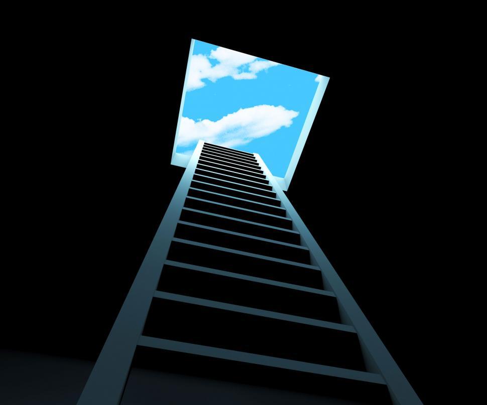 Free Image of Escape Ladder Means Being Free And Climbing 
