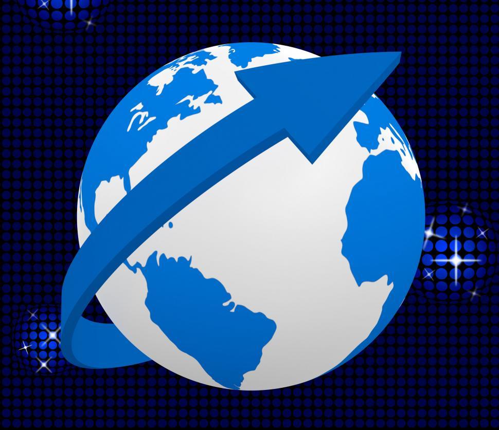Free Image of World Planets Indicates Solar System And Globalise 