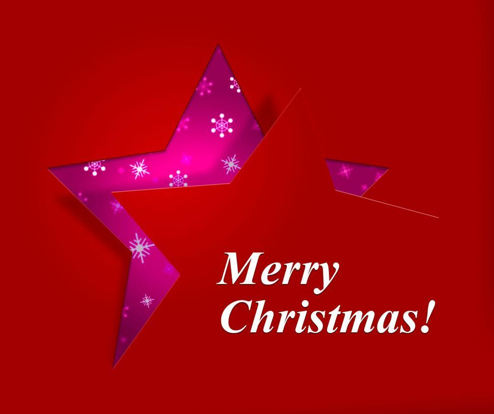 Free Image of Star Xmas Represents New Year And Celebration 