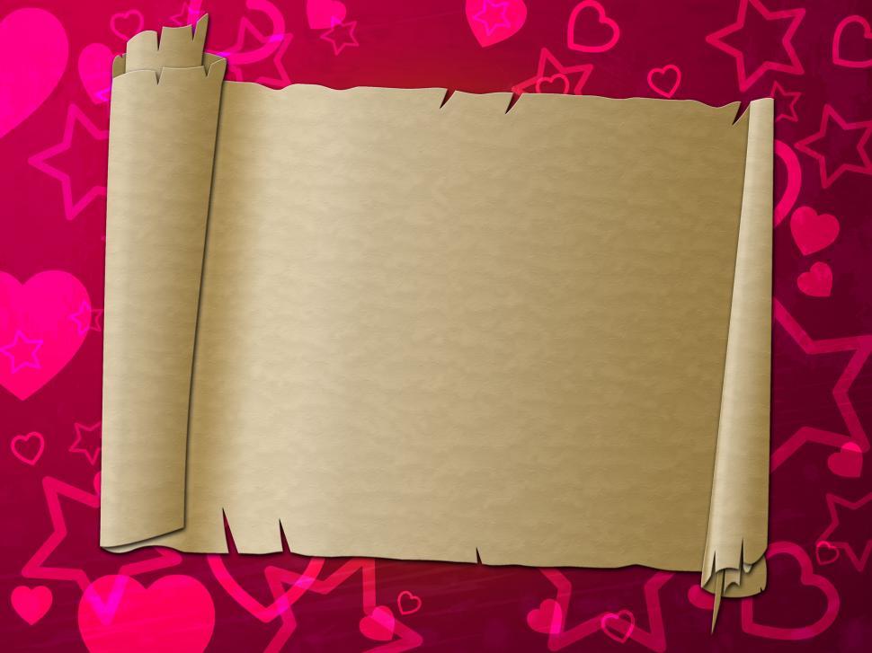 Free Image of Paper Scroll Means Rolled Up And Boundary 