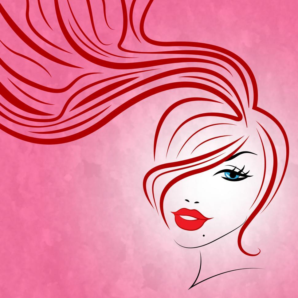 Free Image of Beauty Woman Shows Facial Care And Attractive 