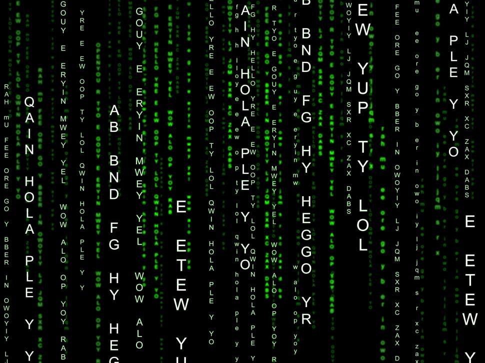 Free Image of Matrix Tech Shows Digitally Abstract And Data 