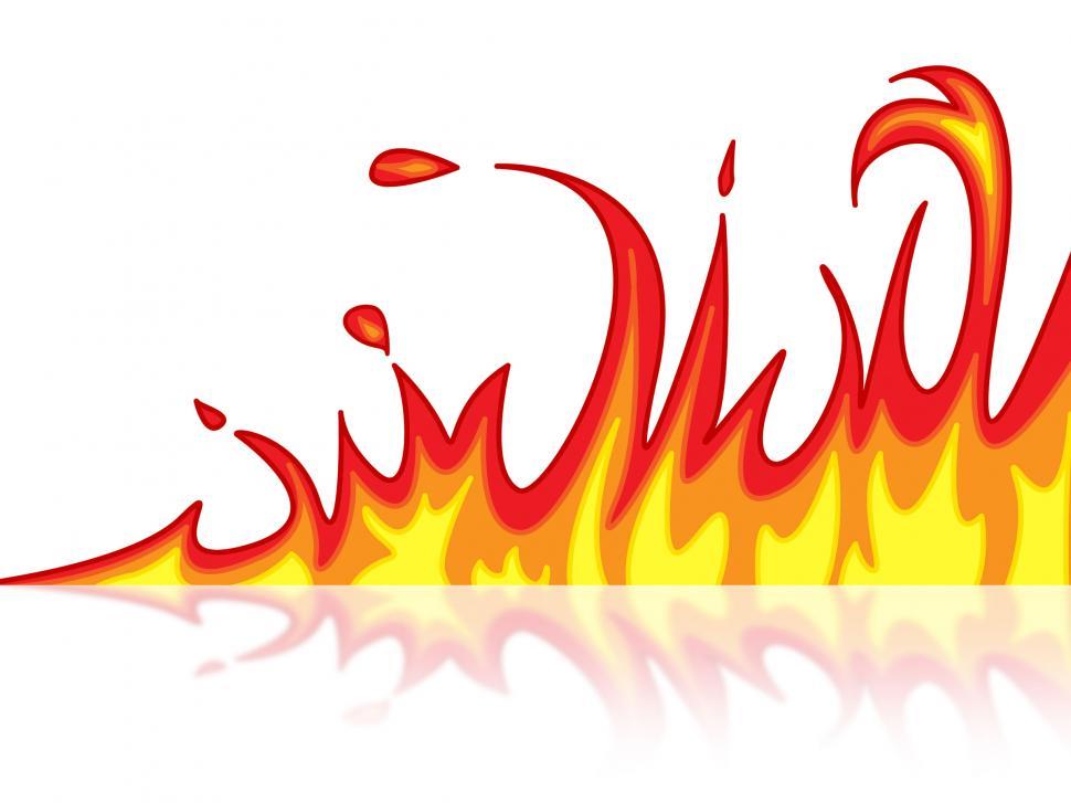 Free Image of Fire Reflection Shows Raging Bonfire And Campfire 