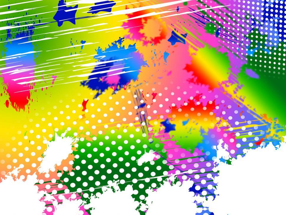 Free Image of Splash Color Indicates Paint Colors And Painting 