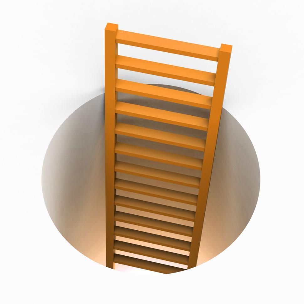 Free Image of Ladder Escape Indicates Get Away And Elude 