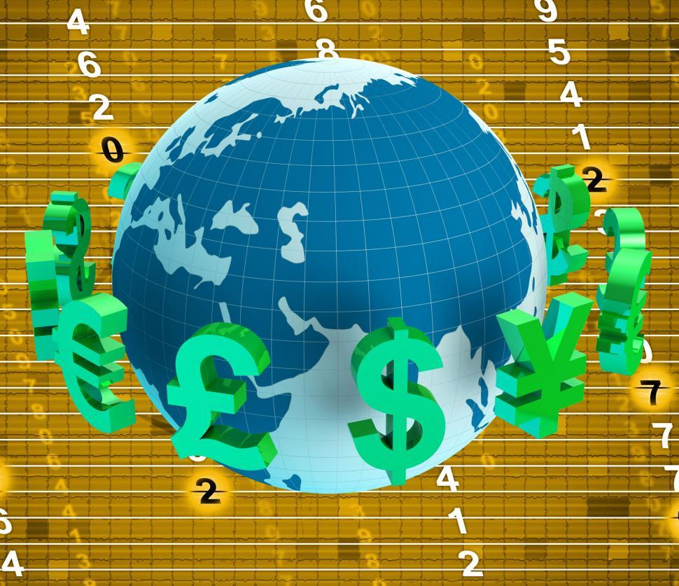 Free Image of Forex Euros Indicates British Pound And Dollars 