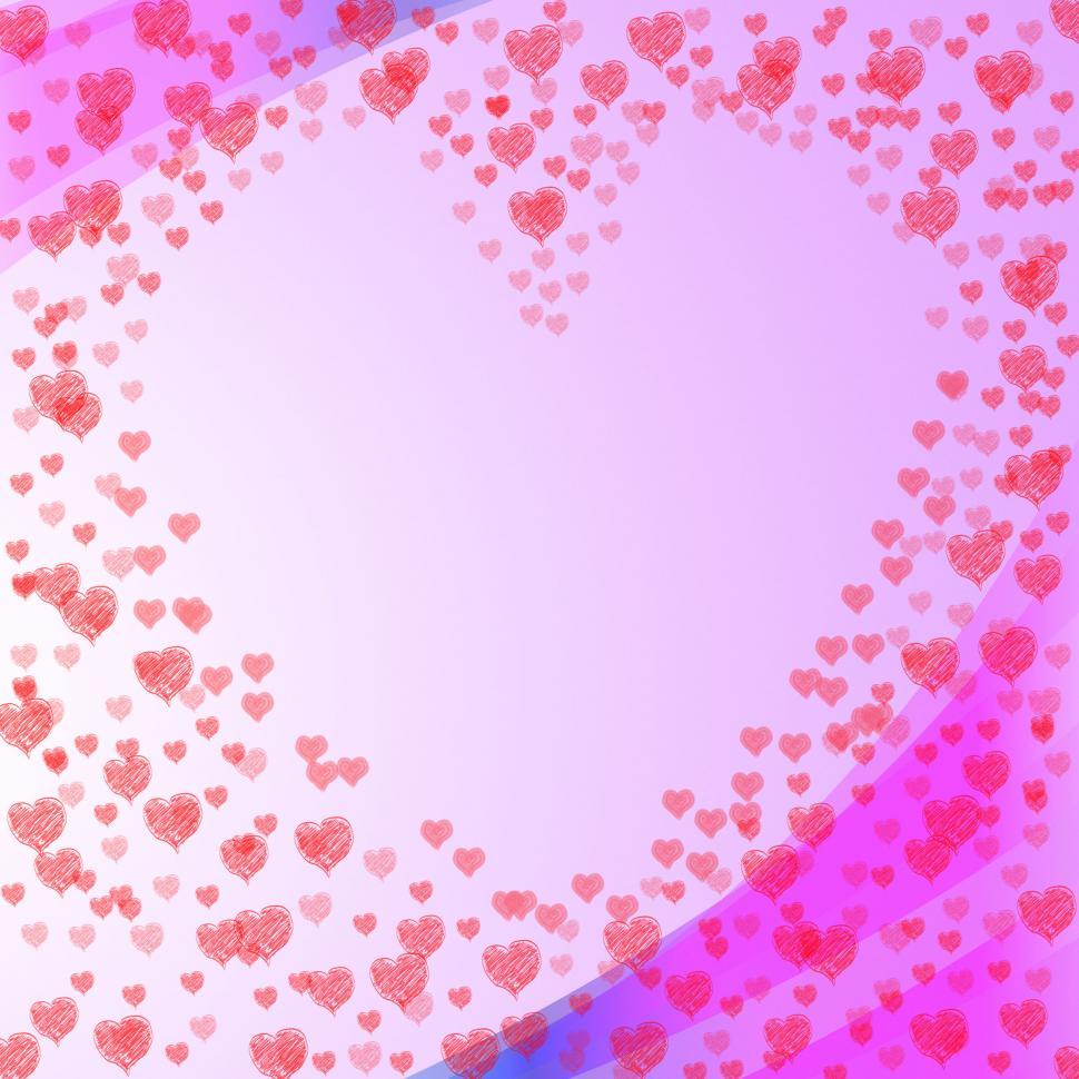 Free Image of Copyspace Heart Represents Find Love And Copy-Space 