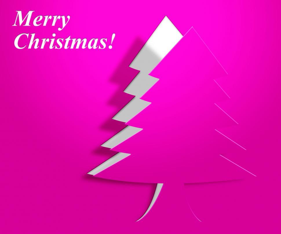 Free Image of Xmas Tree Represents New Year And Celebrate 