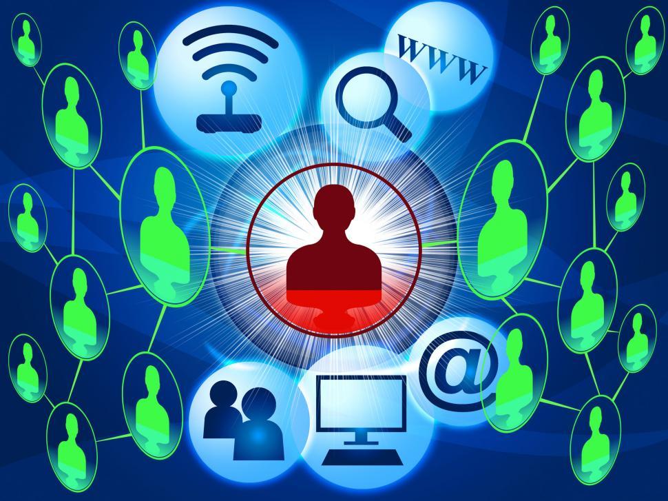 Free Image of Social Media Means World Wide Web And Youtube 