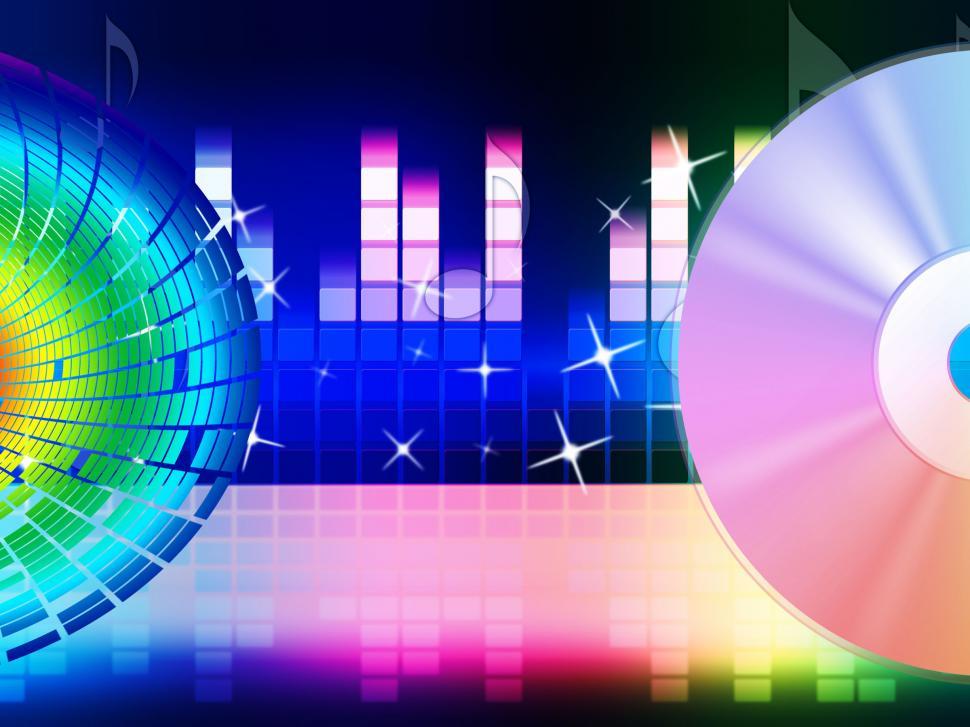 Free Image of Color Equaliser Indicates Sound Track And Amplifier 