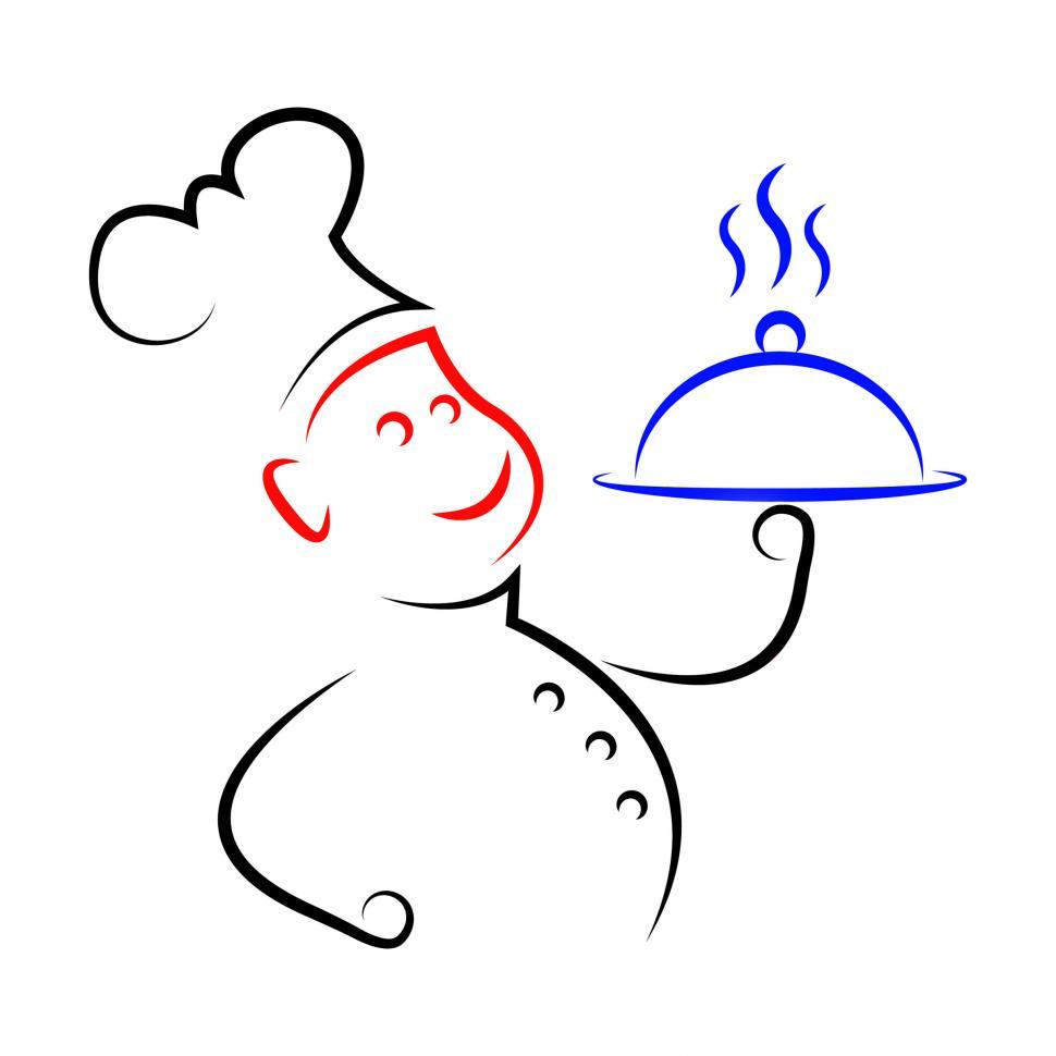 Free Image of Food Carrying Means Chefs Whites And Cuisine 