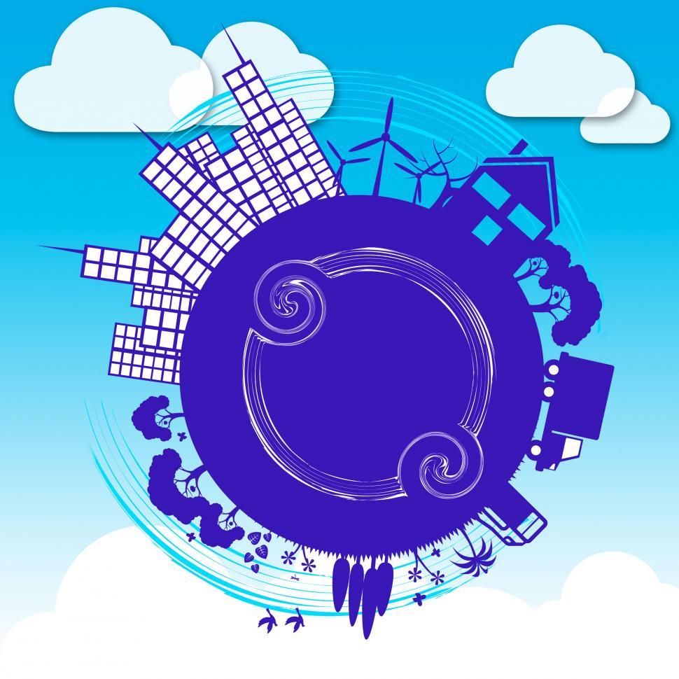 Free Image of Eco World Indicates Earth Day And Conservation 