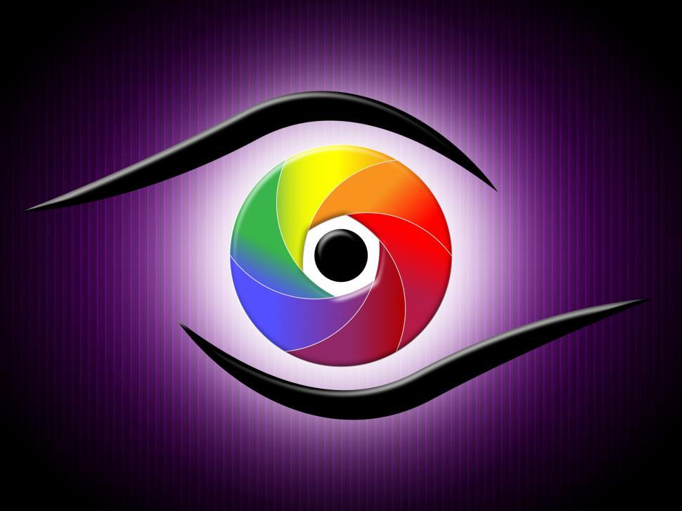 Free Image of Glow Spectrum Shows Light Burst And Bright 