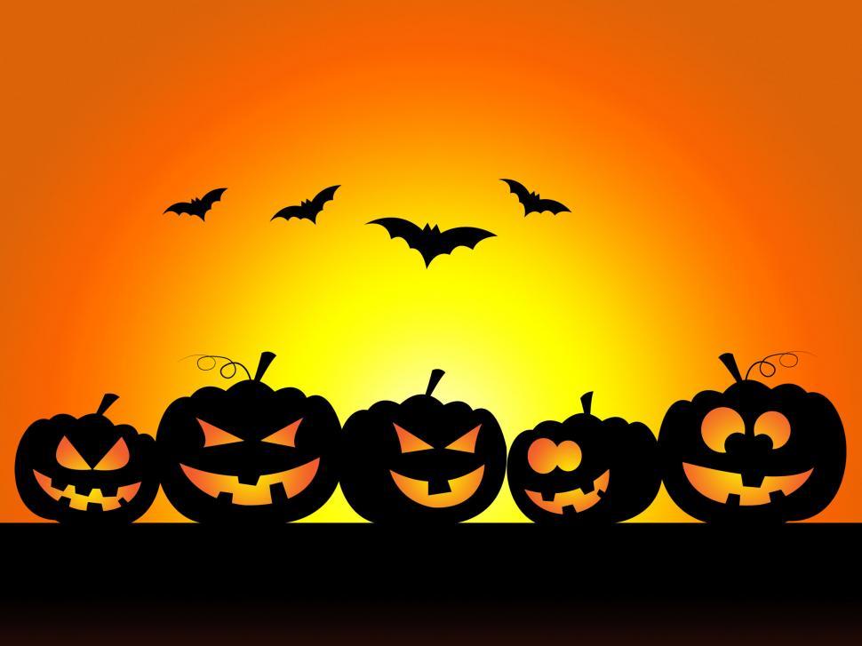 Free Image of Bats Halloween Indicates Trick Or Treat And Celebration 