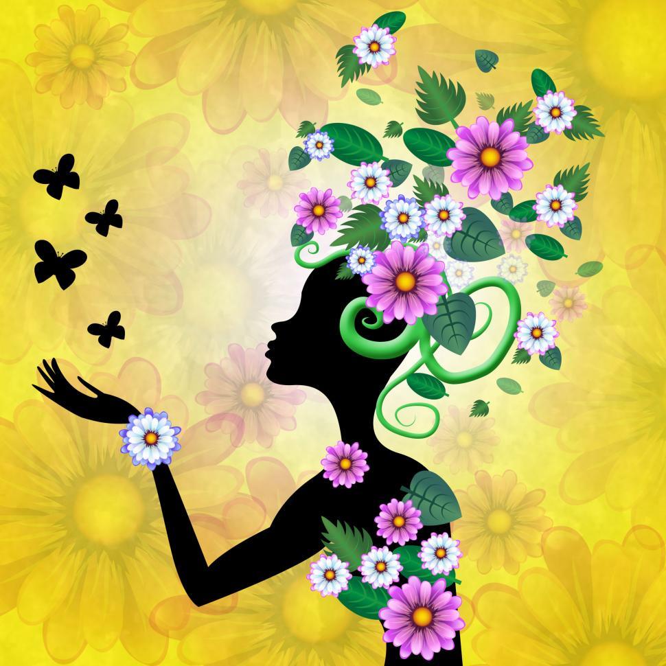 Free Image of Butterflies Flowers Indicates Florist Bloom And Petal 