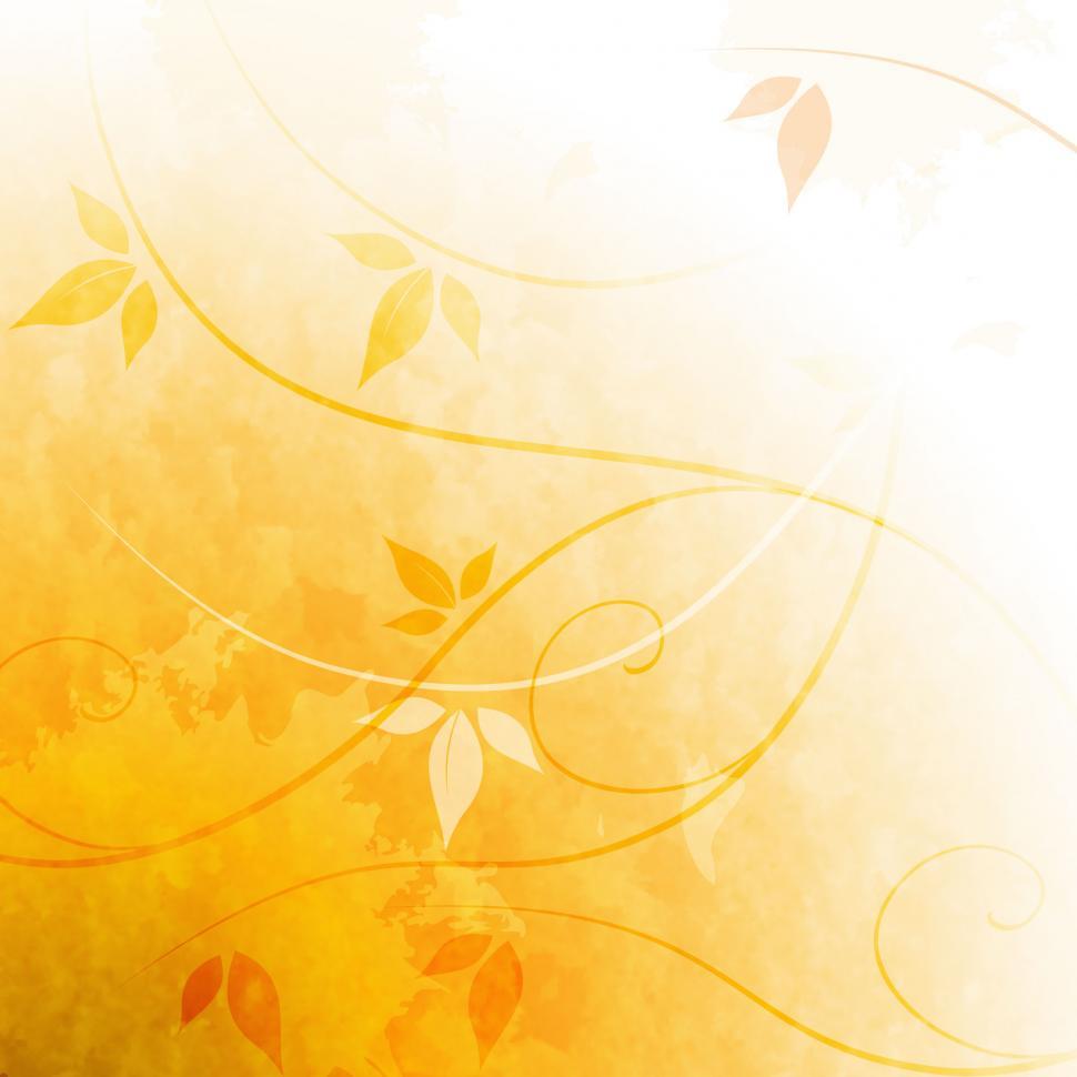 Free Image of Glow Background Indicates Light Burst And Florals 