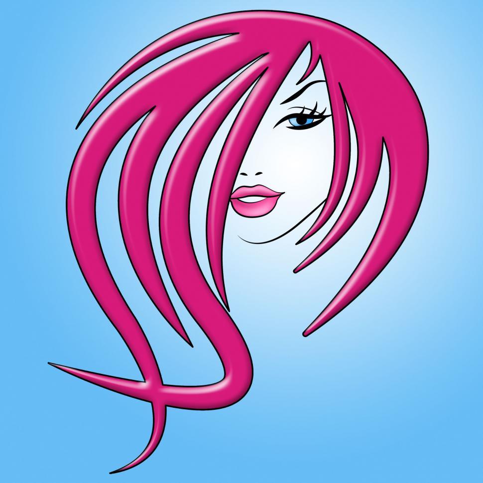 Free Image of Girl Hair Indicates Facial Care And Attractiveness 
