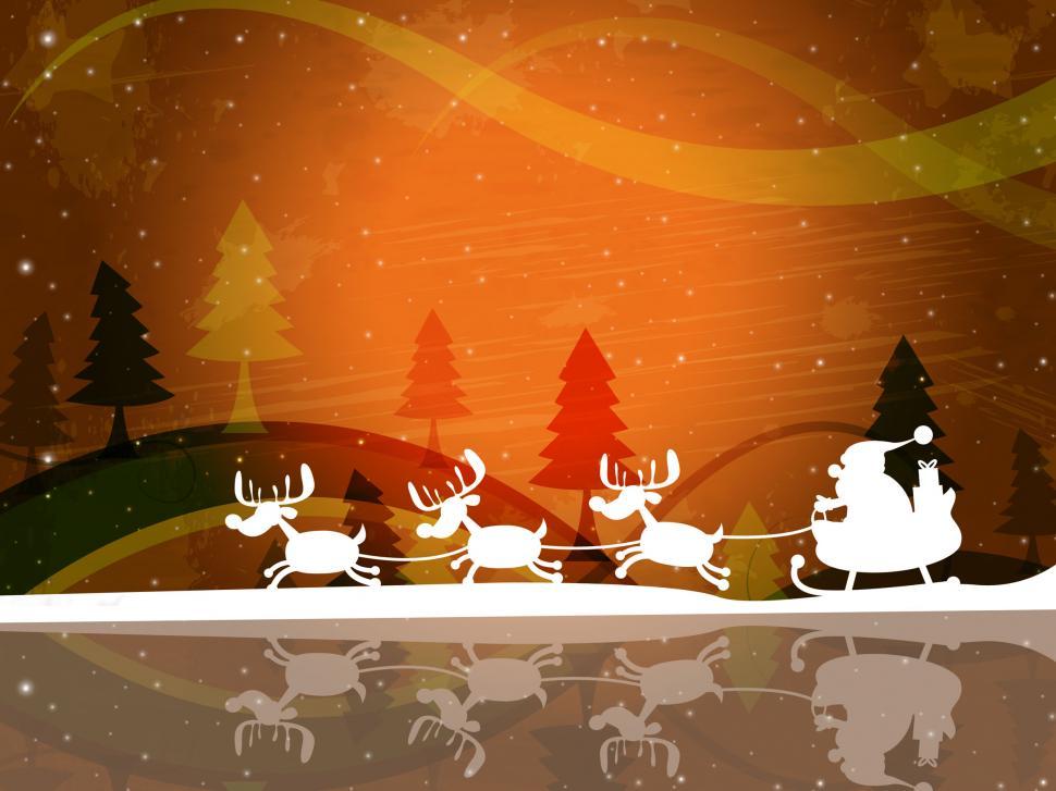 Free Image of Xmas Santa Indicates Father Christmas And Celebration 
