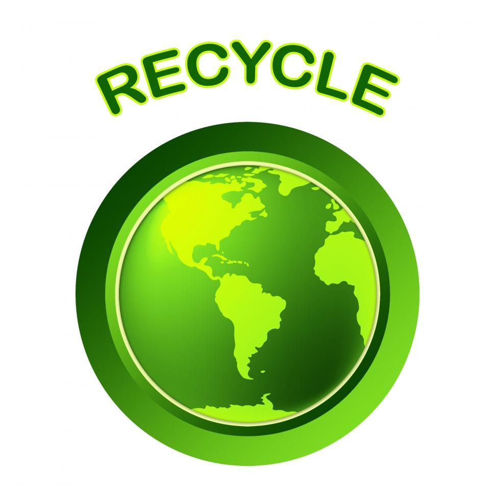 Free Image of World Recycle Shows Eco Friendly And Conservation 