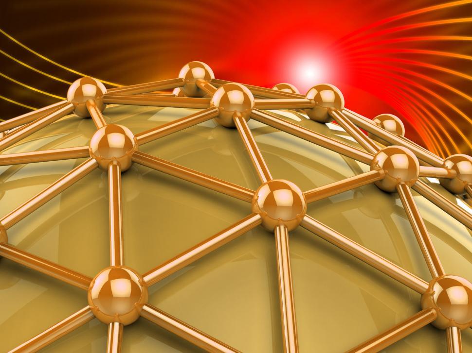 Free Image of Computer Network Means Worldly Web And Networking 