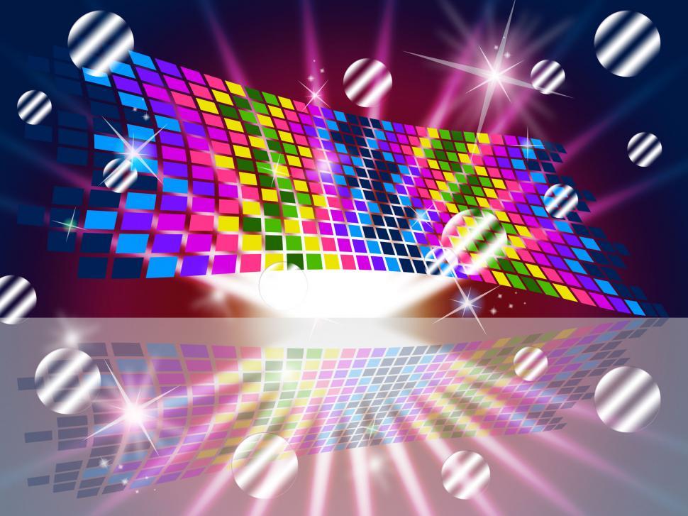 Free Image of Squares Pattern Shows Multicolored Colors And Colourful 