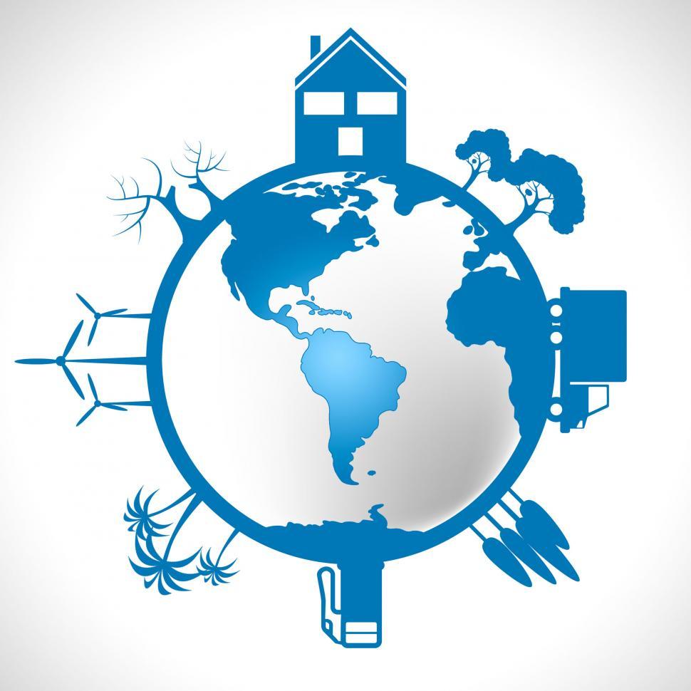 Free Image of World Global Means Eco Friendly And Eco-Friendly 