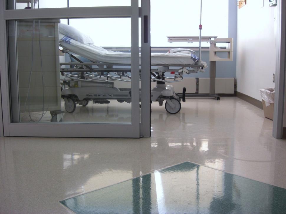 Free Image of Inside Hospital Room 