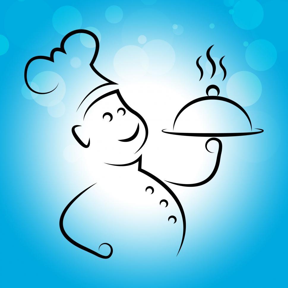 Free Image of Chef Food Shows Cooking In Kitchen And Catering 