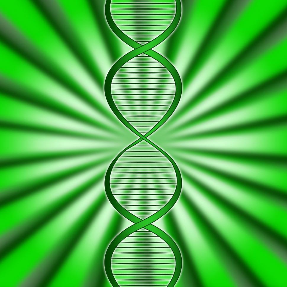 Free Image of Green Dna Means Biotech Biotechnology And Gene 