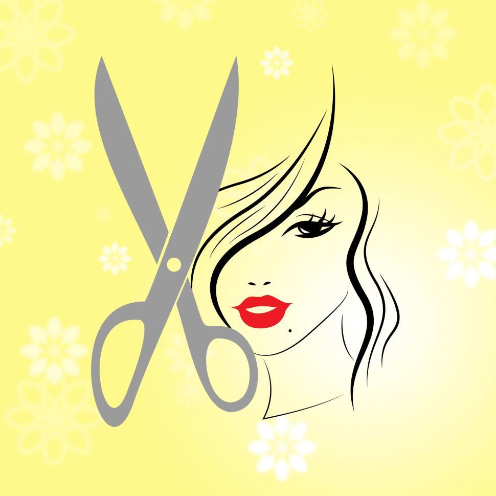 Free Image of Haircut Hair Shows Hairdressing Person And Hairstylist 