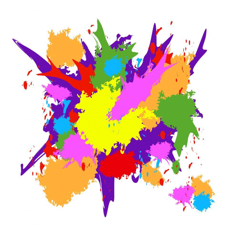 Free Image of Color Paint Means Grunge Texture And Artistic 