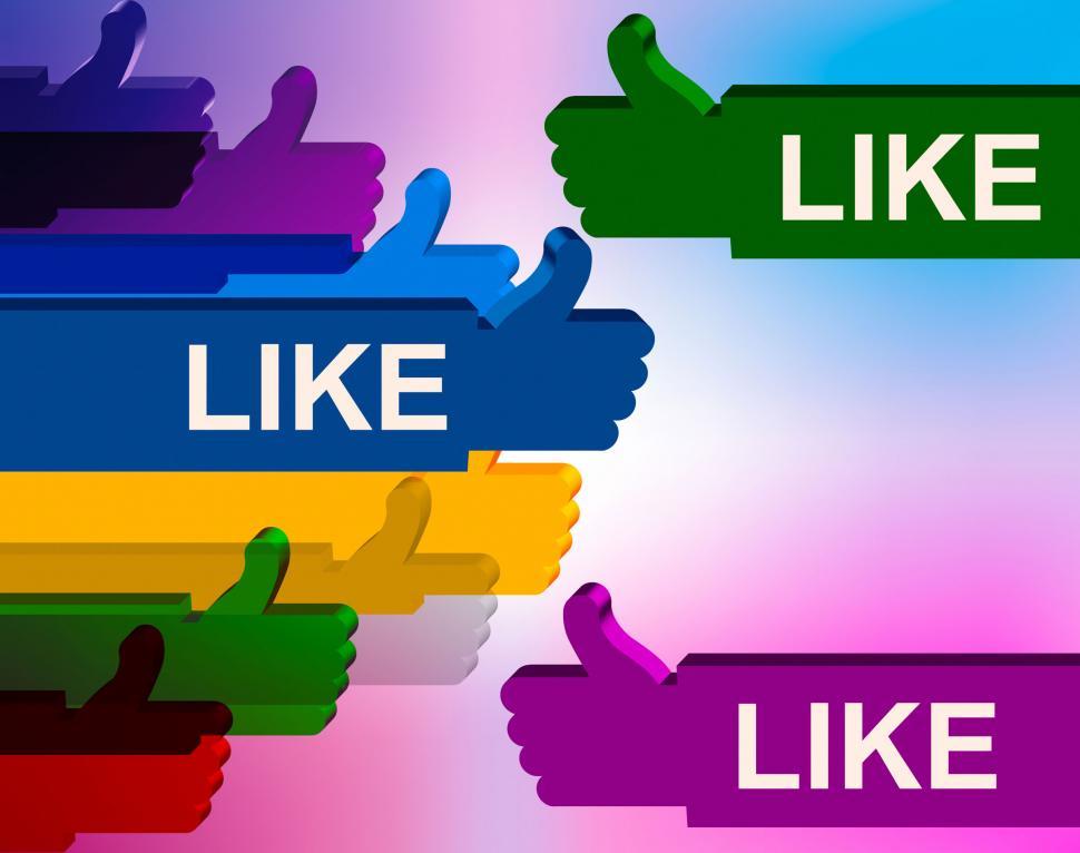 Free Image of Thumbs Up Represents Social Media And Agree 