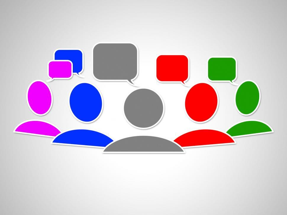 Free Image of Social Media Represents Connecting People And Youtube 