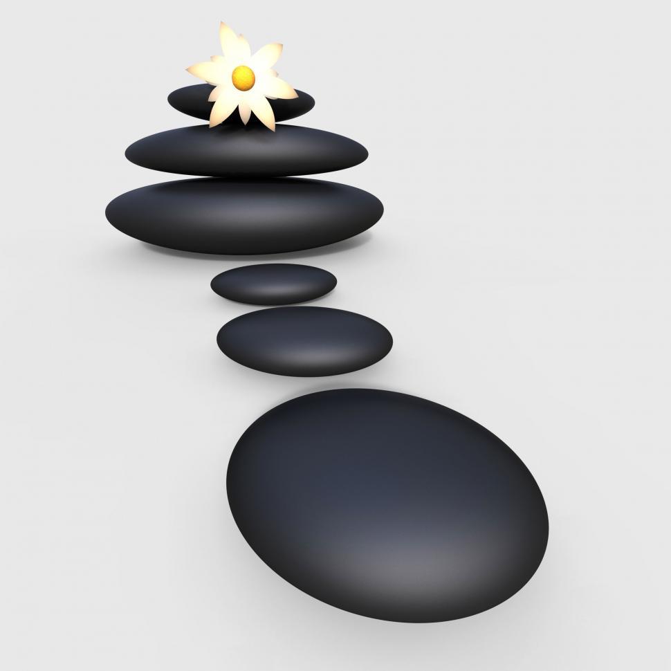 Free Image of Spa Stones Indicates Pebble Peace And Health 