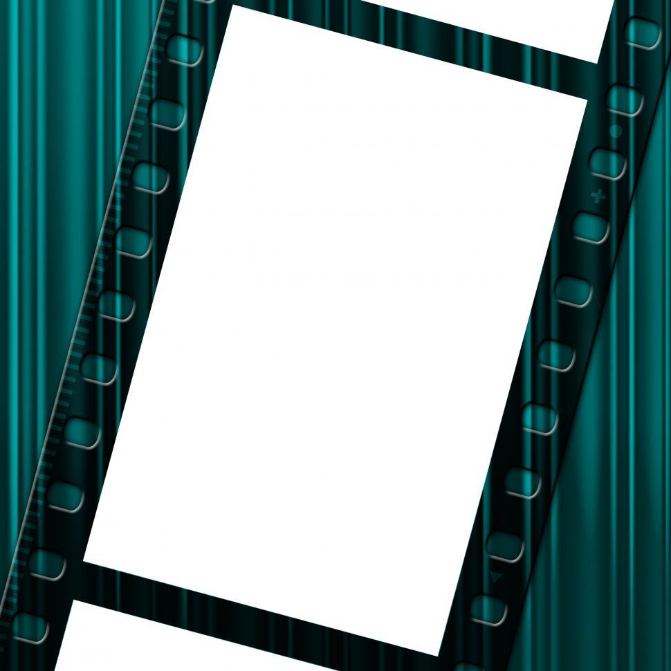 Free Image of Background Copyspace Means Negative Film And Blank 