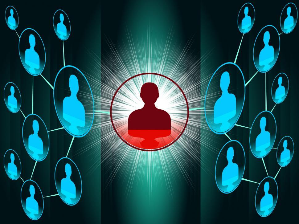 Free Image of Social Media Shows Networking People And Communicate 
