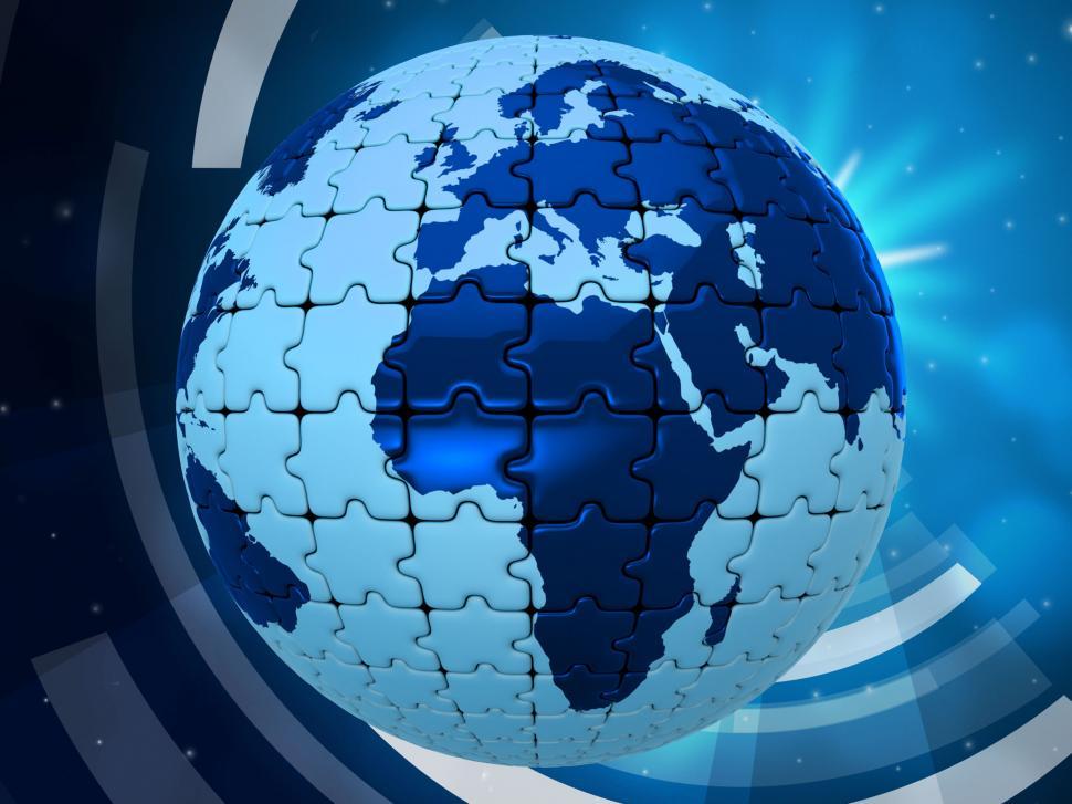 Free Image of World Background Indicates Backgrounds Template And Earth 