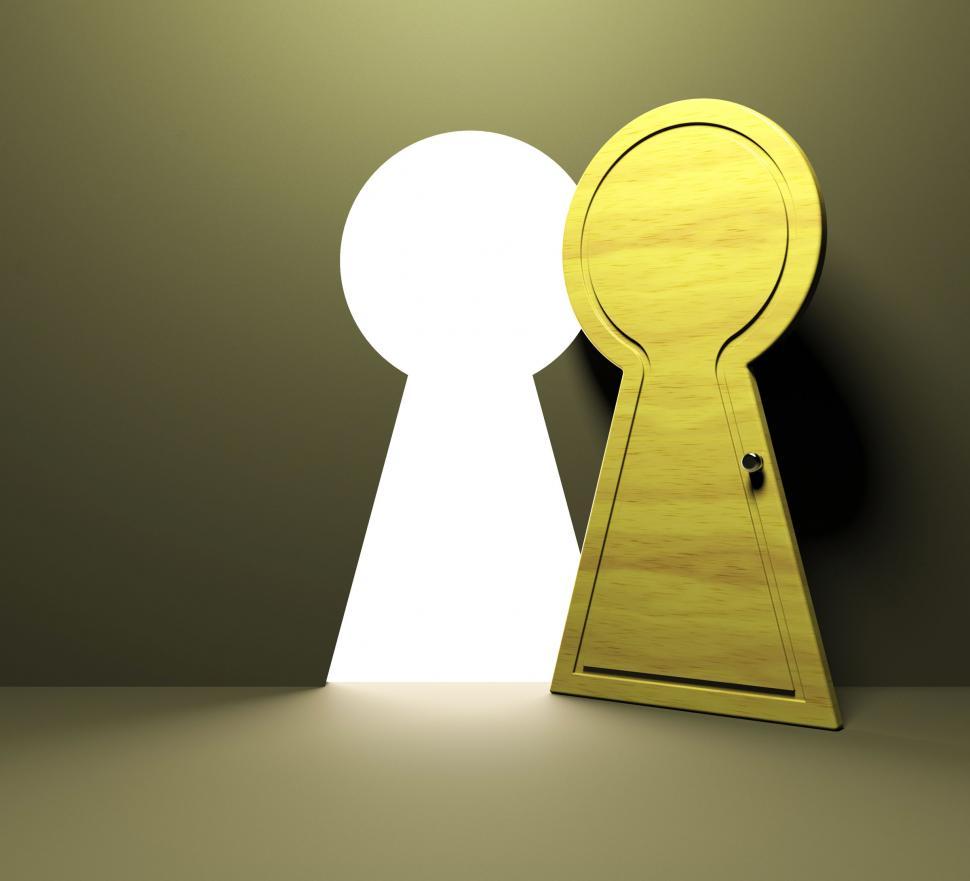 Free Image of Planning Vision Shows Key Hole And Aspirations 