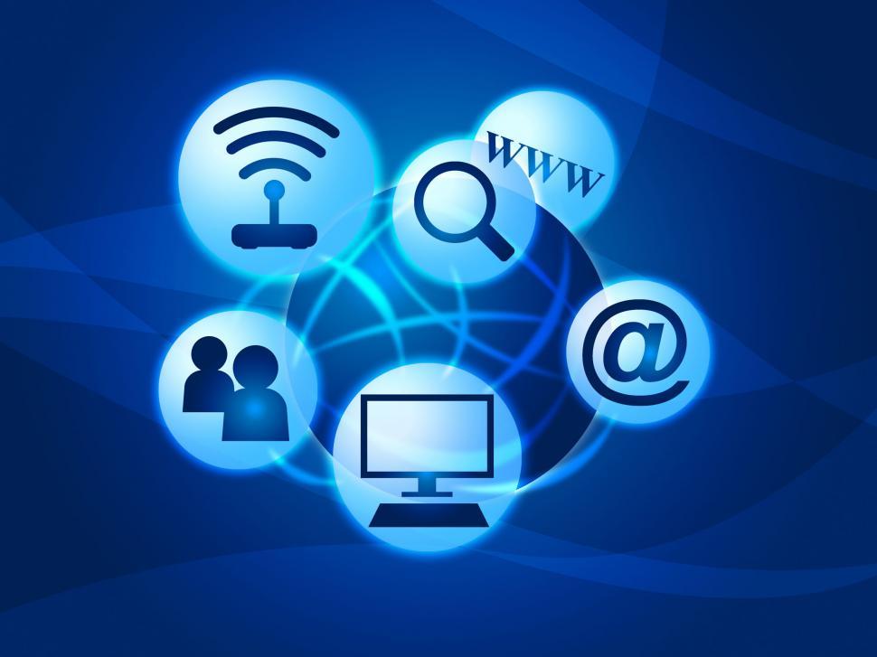 Free Image of Social Media Indicates World Wide Web And Facebook 