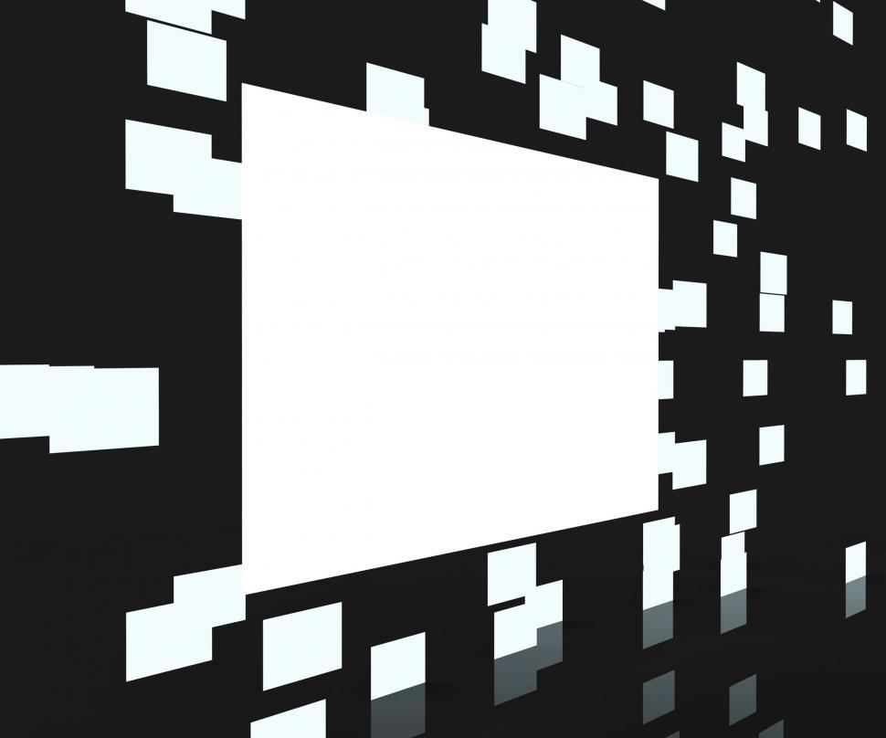 Free Image of Copyspace Technology Represents Data High-Tech And Copy-Space 