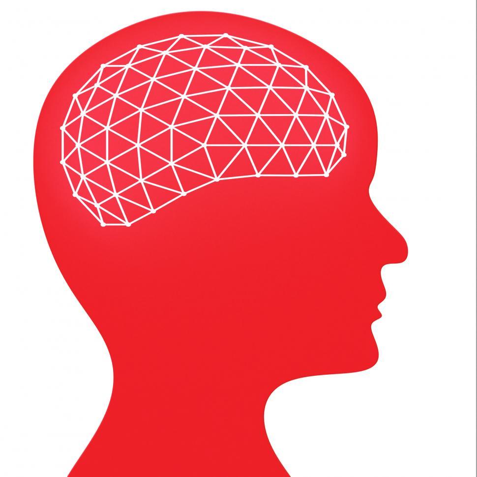 Free Image of Think Brain Shows Plan Reflect And Contemplation 