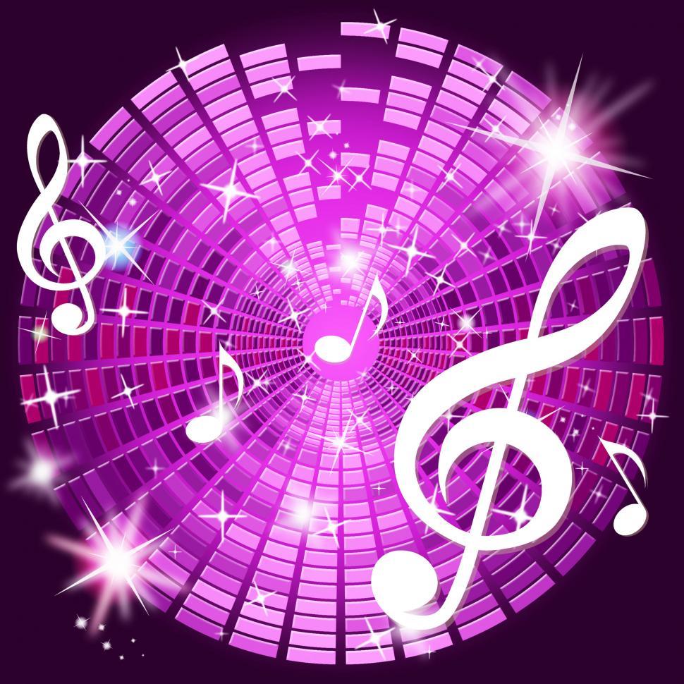 Free Image of Notes Cd Represents Sound Track And Cdrw 