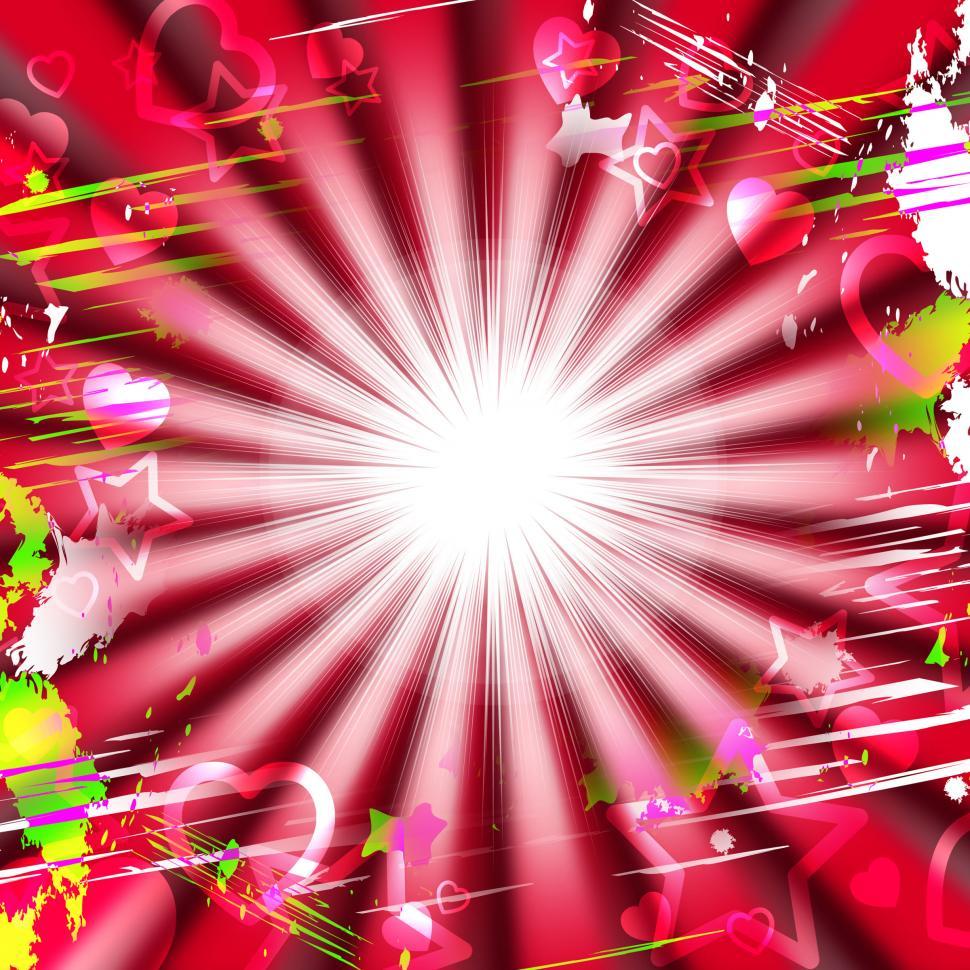 Free Image of Rays Grunge Indicates Red Grungy And Background 