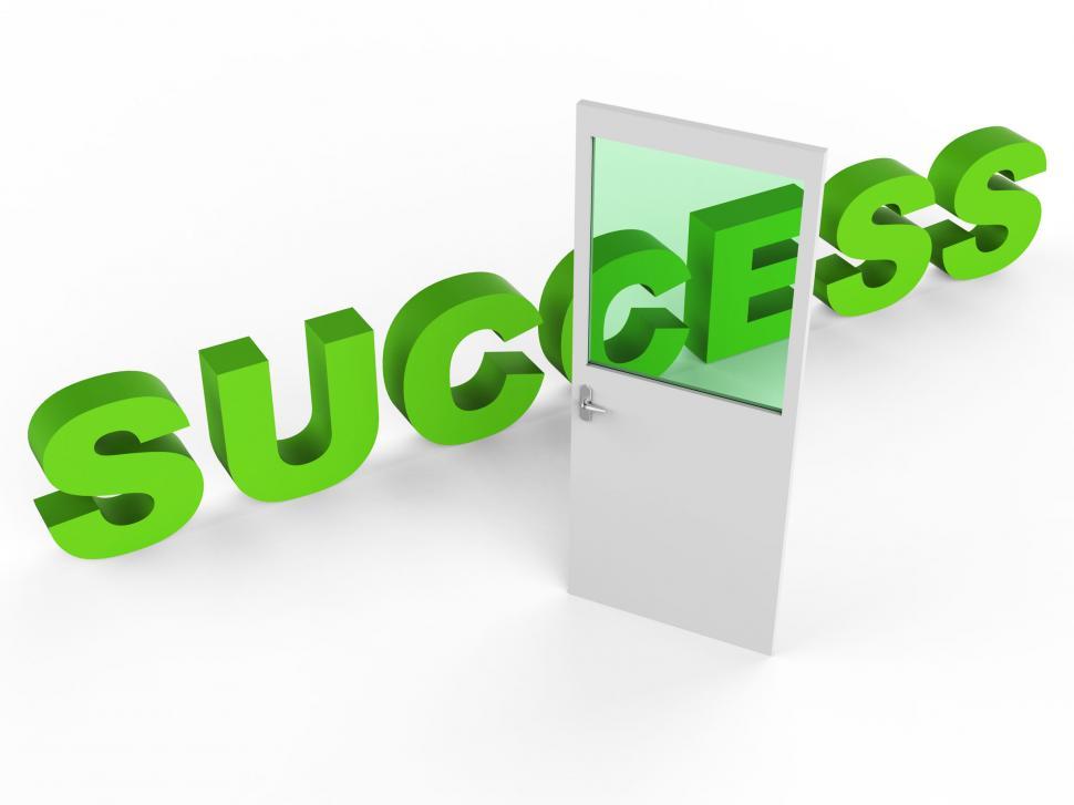 Free Image of Door Success Indicates Victors 1St And Doorways 