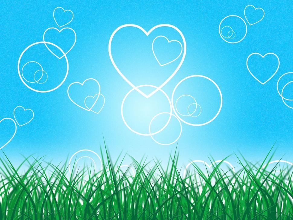 Free Image of Heart Color Represents Valentines Day And Backdrop 