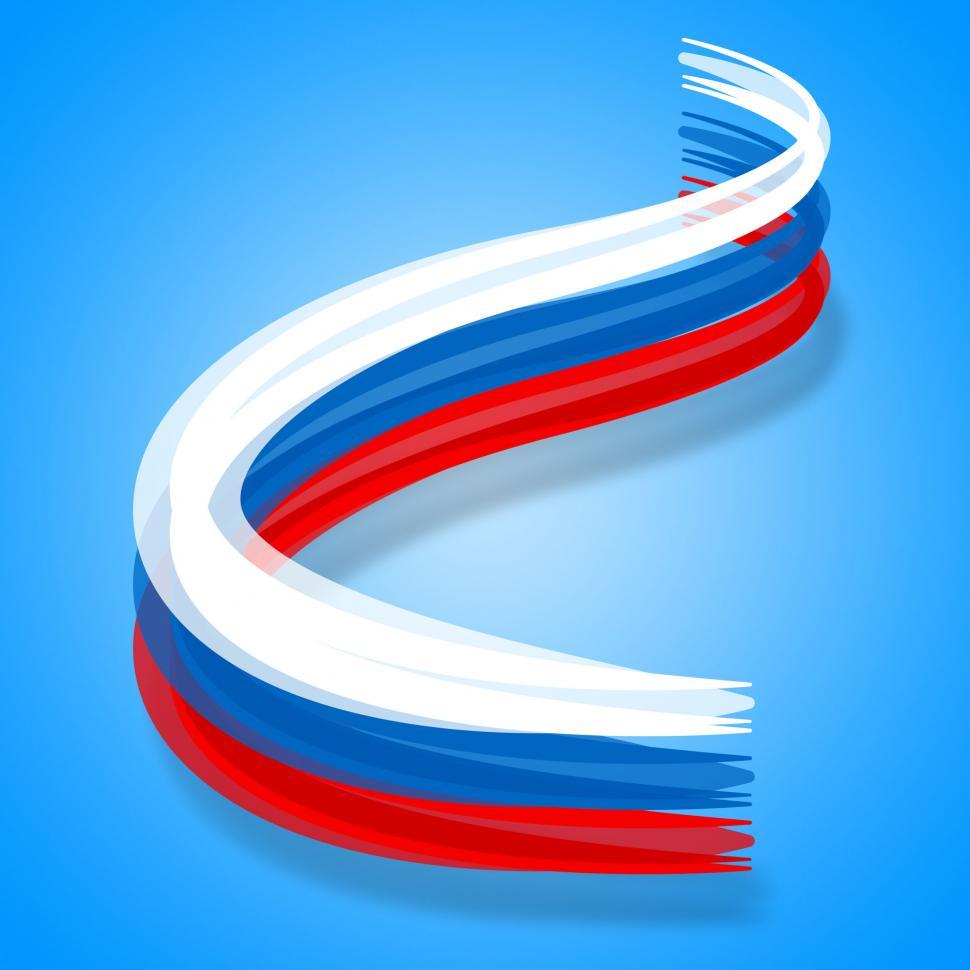 Free Image of Flag Russia Means Patriot Country And Destination 