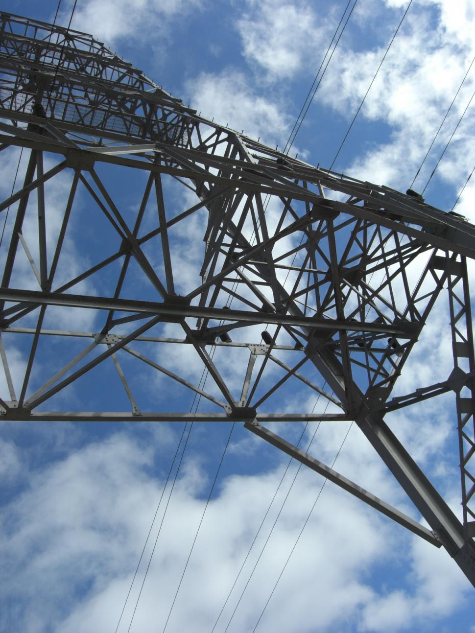 Free Image of Power Lines/Transformers 